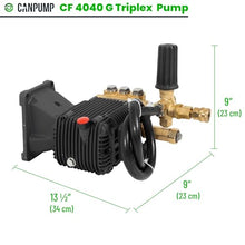 Canpump CF 4040 G: 4000 psi @ 4 US gpm, 1-in Shaft Pressure Washer Pump