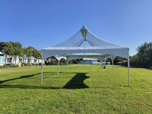 TentandTable 20' x 30' Premium High Peak Frame Party Tent, Clear Top