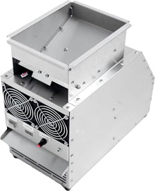 KEULEN Bird Feed Blown Shell Splitter, Grain Impurities Removing Winnowing Machine, Adjustable Speed Fan, 60-80 Kg/Hour, Bird Food Grain Shell Blower, for Small Rice/Foxtail Millet/Sorghum/Corn/Grain