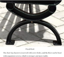 ERoomQ Outdoor Patio GThe Bench, Park Bench with Backrest and Armrests Courtyard Lounge Chair,Can Accommodate 2-3 People Anticorrosive Solid Wood Seats (with backrest 1.5m)