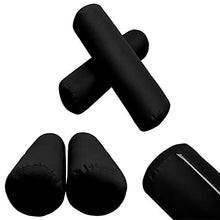 Prolinemax Twin Size 5PC Knife Edge Outdoor Daybed Cushion Set Black