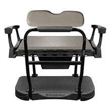 Madjaxm Rear Seat Fits Yamaha G29/Drive 2007-2016 Madjax Genesis 300 Aluminum with Standard Grey Cushions