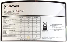 Pentair Tank Cartridge Pool Filter, Clean & Clear RP - 150 sq. ft.