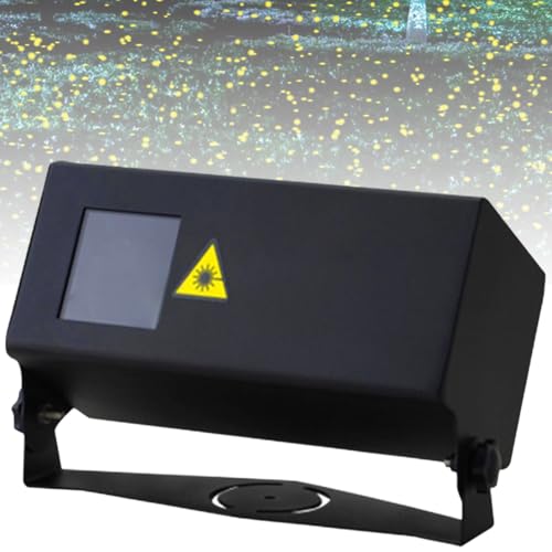 GwlThixion Smart Outdoor Lights Projector, Dynamic LED Star Garden Lights for Indoor Outdoor Use, IP65 Waterproof Landscape Spotlight, Landscape Lighting, for Holiday 35W-Yellow