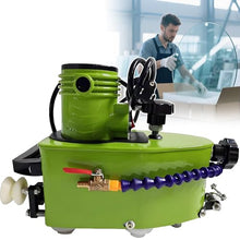 Pro Small Glass Edging Machine,Electric Glass Edger Straight Round Bevel Edge Trimmer Grinder DIY Glass Corner Grinding Edging Machine Glass Polish Grinding Machine,6mm