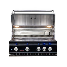 Whistler Built in Gas Grill 4 burner Stainless Steel Gas Gril for Outdoor Kitchen,Black