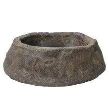 Gardenised Huge Faux Sandstone Pond Rock Realistic Lightweight Decorative Boulder for Landscaping & Utility Cover Weather-Resistant Stone for Garden Patio Landscape Lawn Park and Yard, Ellipsoid