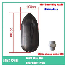 Bolisila 10KG High-Pressure Stainless Steel Quenching Nozzle Cleaning Car Accessories for Mines M36 Sewage Dredging Ceramic Core Nozzle(M36 10KG 1-12 125L)