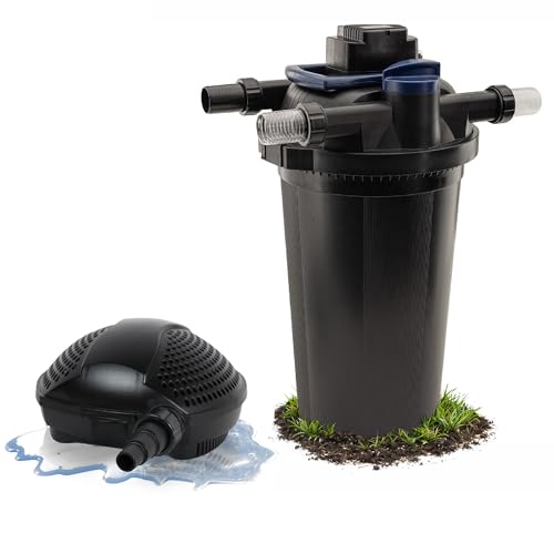 The Pond Guy AllClear 8000 G3 & SolidFlo 3600 Pump Combo System