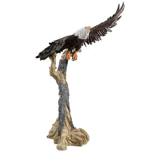 HI-LINE Majestic Eagle Perched Statue