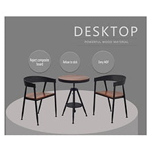 Dining Table Round Small Office Table Conference Table Coffee Meeting Table Outdoor Side Table (Color:1,Size:55cm in Diameter) (1 60cm in diameter)