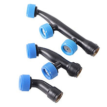 1/4” Female Thread Pesticide Sprayer Nozzle 1/2/3 Nozzle Head Optional Garden Agriculture Greenhouse Irrigation Misting Nozzles (Color : Without Thread, Size : Double) (With external thread Three)