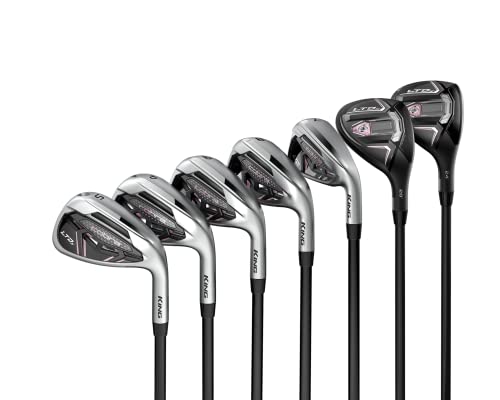 Cobra Golf 2022 LTDX Combo Iron Set Black-Elderberry