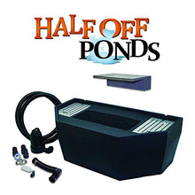 HALF OFF PONDS Elegant Spillway Kits SE12-BK 12" Lighted Color-Changing Acrylic Spillway Kit with 42-Gallon PondBuilder Basin Acrylic