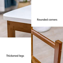 NRFJFOP Solid Wood Simple Computer Table, Laptop Folding Bed Small Study Dining