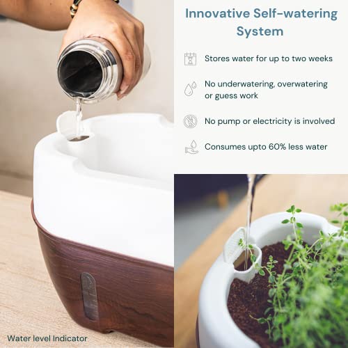 Altifarm Herbstation Indoor Garden Green Brown