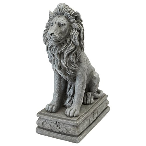 Design Toscano Fouquet Royal Palace Sentinel Lion Statue