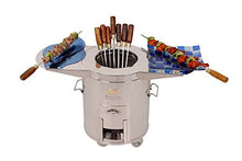 Puri Tandoor Oven - SS1 Ultima - Charcoal & Gas - Tandoor - Vertical Fat-Free Cooking, Authentic Chargrilled Flavor