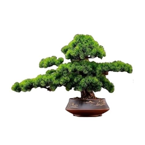 Bonsai Simulation Welcome Pine Entrance Desktop Indoor Bonsai Fake Plants Decorative Hotel Showroom Landscaping Plant