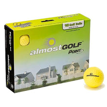 ALMOSTGOLF Limited Flight Practice Foam Golf Balls Yellow