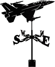 Weathervane Metal for roof Garden Yard Metal Weathervane with Wind Direction Indicator Metal Bracket Weather Vane for Outdoor Farm Yard Garden Weathervanes