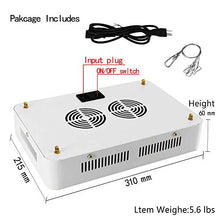 5sssallefaa Full Spectrum LED Grow Light 600W Growing Lamp Indoor Hydroponic Greenhouse LED Plant All Stage Growth Lighting for Flowers Vegetables Garden Plants Green Lighting