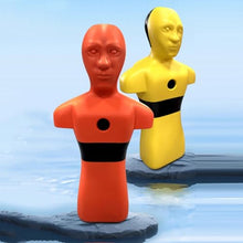 Pool Life-Saving Training Model,PE Swimming Pool Lifesaving Dummy,Swimming Teaching Tools,for Water Practice(Color2)