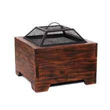 YUHUAWF Grill Outdoor Camping Indoor Barbecue Stove Table Villa Heating Fire Basin Fireplace Tea Pot Charcoal BBQ Grill