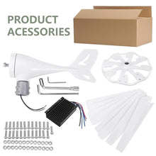 Eastnmythet 12000W Wind Power Turbine Generator, 8-Blade Windmill Power Generator with Controller, Wind Generator for Home Use,10000W-48V