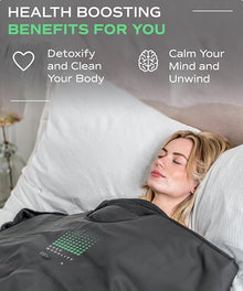 Deep Modality Professional Mineral Edition v1 Infrared Sauna Blanket - Home Sauna for Athletes - Portable Sauna - Far Infrared Sauna - 9 Level Heat Control