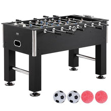 VEVOR Foosball Table 55 inch Standard Size Indoor Full Size for Home, Family, and Game Room Black