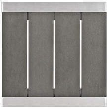Pemberly Row 3 Piece Mesh Patio Lounge Chair Set Gray