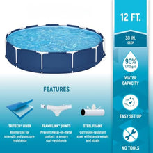 12' x 30" Round Pool Set
