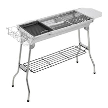 HBJWOV Stainless Steel Folding Oven, Outdoor Carbon Oven, Household Stainless Steel Barbecue Rack