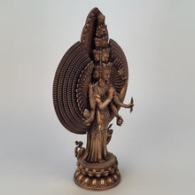 FENGSHUI-CAISHEN Pure Copper Thousand Hand Guan Yin Statue Brass