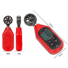 Mini Anemometer Temperature Tester Maximum Measured Wind Speed 0.1m/s Initial Wind Speed 30m/s