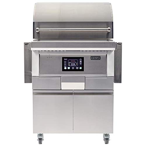 coyote outdoor 28" Pellet Grill and cart