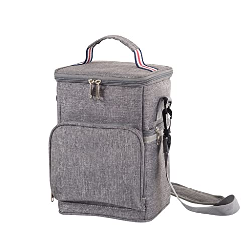 ASWRTYJO Outdoor Portable Picnic Bag Waterproof Insulation Ice Lunch Box Fresh-Keeping Cooler