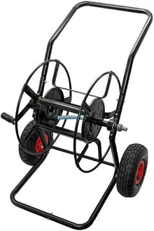 LXXW Hose Reel Cart Garden hose reel cart, double wheel design, hose rack cart for planting, irrigation, car washing For Garden Hoses