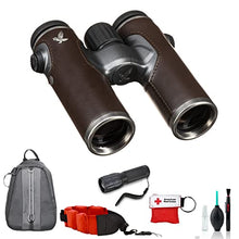 SWAROVSKI OPTIK 8x30 CL B Companion Nomad Binoculars Brown Leather with Deluxe Backpack Red