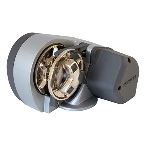 Lewmar Pro Sport 550 12V Windlass for 1/4" G4 Chain, Manual Freefall, Maximum Pull 550 lbs., Port Side Mounted for Boats 20'-30'