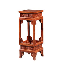 GHJUMKFDF Flower standWooden Vase Stand, Plant Stand, Plant Shelf, Indoor Outdoor Flower Rack Holder, Display Storage Shelves for Patio, Garden, Balcony, Yard, Bonsai, Pedes