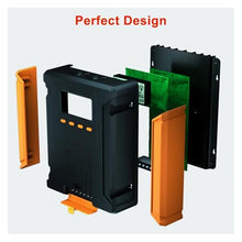 SHIHUANI 12V-48V Auto Solar Controller MPPT 30A-120A, High-Efficiency PV Regulator & Battery Charger for Lead Acid & Lithium(120A)