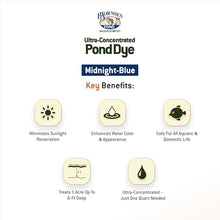 Bjornsen Ultra-Concentrated Midnight Blue Pond Dye, 1 Qt Liquid (12-Pack)