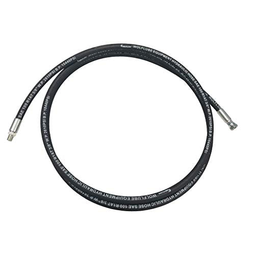 Wolflube Grease Hose - 3/8in - 100ft - NPTM-NPTF