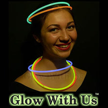 Glow With Us 1200 Glow Stick Necklaces Bulk Assorted Colors