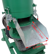 HayWHNKN 8mm Wood Pellet Machine Wood Pellet Mill Machine Sawdust Pelletizer Machine for Corn Straw Powder Sawdust Peanut Shells 220v 60HZ 7.5kw