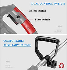 Cordless String Trimmer Weeder Small Household Electric Lawn Mower Yuanlin Multifunctional Weeder Retractable Rod 12V Lithium Battery Charger (Battery : Battery*1) (Battery*1)