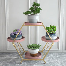 4 Tier Plant Stand Indoor Outdoor Flower Rack Metal Plant Shelf Modern Flower Pot Holder Simple Creative Display Racks Corner Multiple Planter Rack Multifunctional Storage Rack For Garden Patio