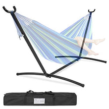 Her Majesty Hammock Portable Durable and Stable Best Stands for Indoor or Outdoor, Backyard Decor Bed Lawn Garden Steel Premium Carrying Case Patio Hammock Stand